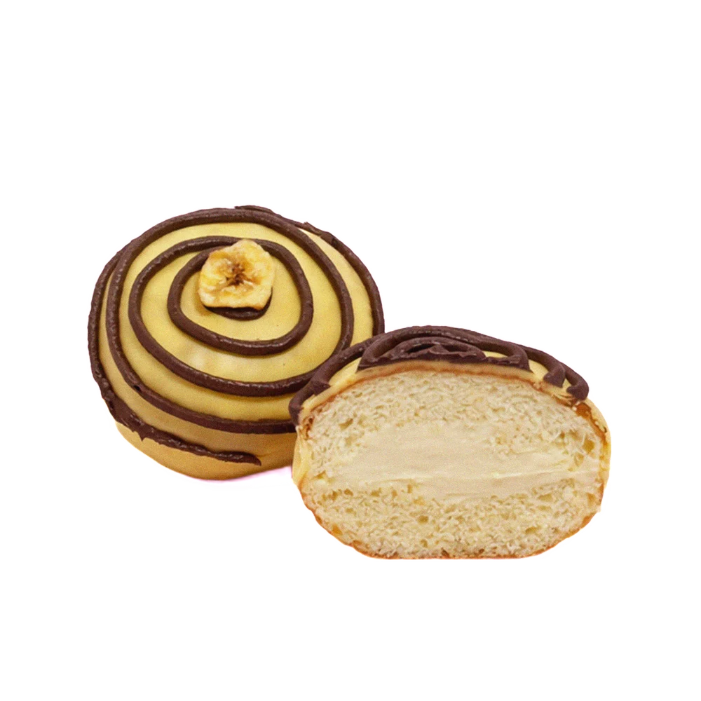 Gogoașa cu banane și ciocolată